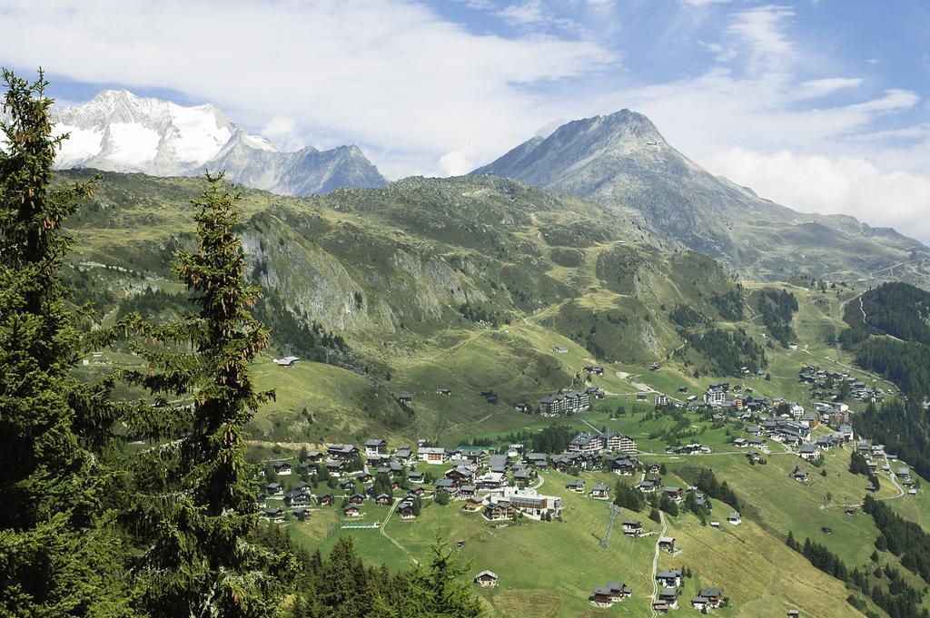 Swiss Chalet-Style Hotel Walliser Spycher リーデラルプ エクステリア 写真
