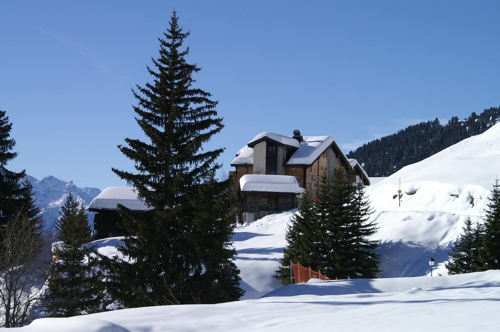 Swiss Chalet-Style Hotel Walliser Spycher リーデラルプ エクステリア 写真